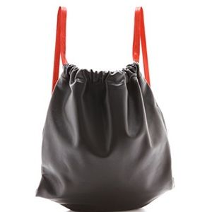 Alexander Wang Gym Sack red and black